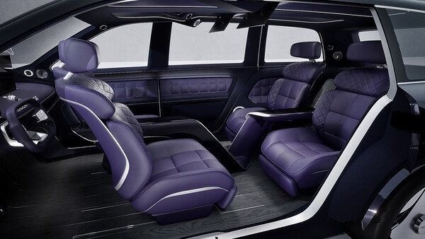 제네시스 초대형 전동화 SUV ‘네오룬’ 콘셉트 내부. /현대차그룹 제공