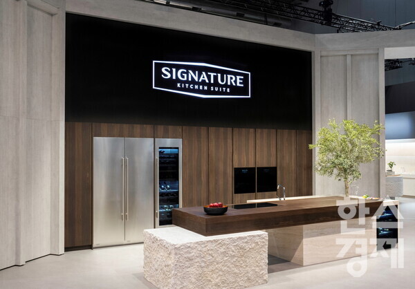 LG전자 시그니처 키친 스위트 전시존 모습 / LG전자