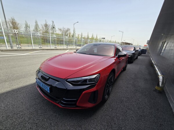 ​아우디 RS e-tron GT. /박시하 기자​