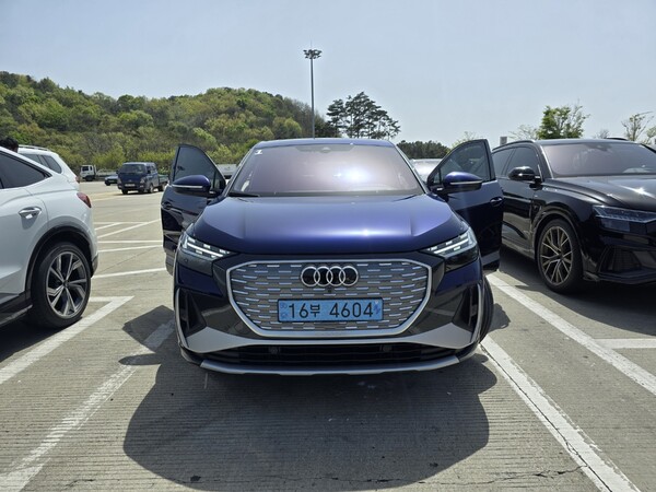 Q4 40 e-tron. /박시하 기자