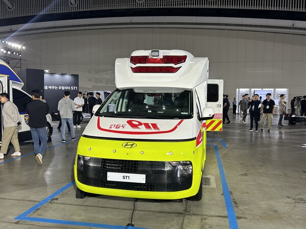 응급구조차 사양이 적용된 ST1 / 김우정 기자