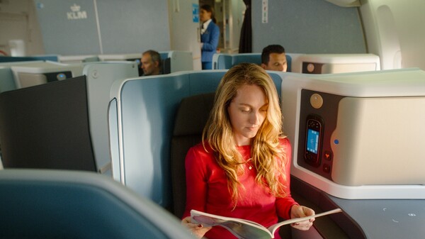 KLM 네덜란드 항공 보잉 777에 새로 도입된 월드 비즈니스 클래스 좌석 / KLM 네덜란드 항공 제공