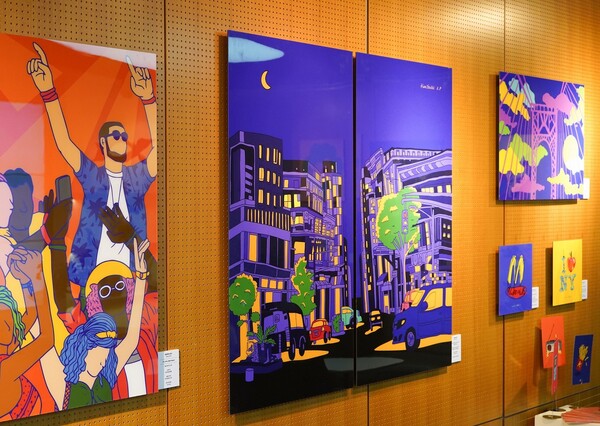 ‘특별.시 특별한 디자이너들의 시선’ 展 현장. /광동제약 제공