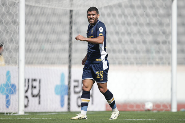 K리그2 9라운드 MVP 서울E 브루노 실바. /한국프로축구연맹 제공