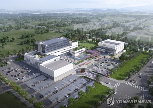 광주 AI 산업융합 집적단지 조감도 / 연합뉴스