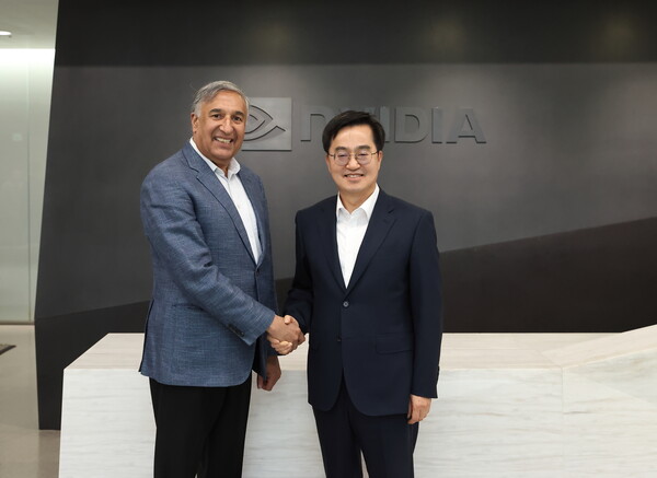엔비디아(NVIDIA)본사를 방문한 김동연 경기도지사 ./ 경기도청 제공 