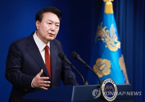 윤석열 대통령 취임 2주년 기자회견 / 연합뉴스