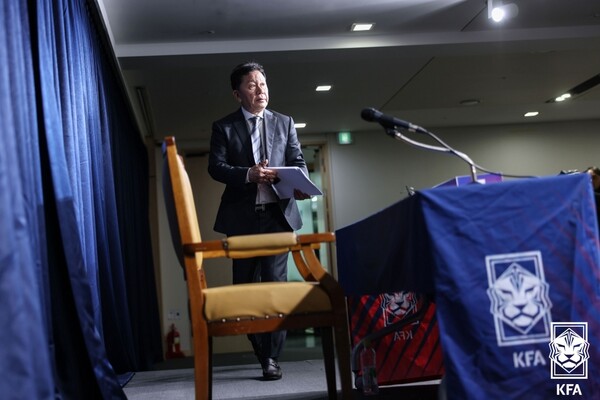 대한축구협회 정해성 국가대표전력강화위원장. /KFA 제공