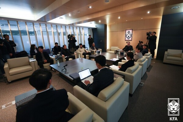 국가대표전력강화위원회 개최 모습. /KFA 제공