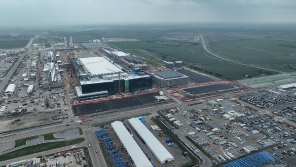 삼성전자 美 테일러 공장 건설 현장 / 삼성전자 제공