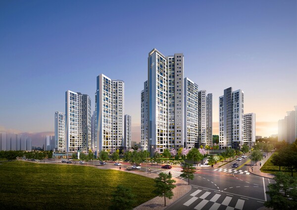  김포 북변 우미린 파크리브 조감도. (사진=우미건설)