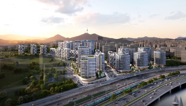 한남4구역 투시도. (사진=서울시)