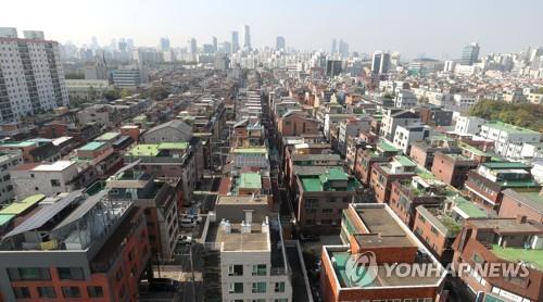 서울 송파구 연립·다세대 주택 밀집 지역. (사진=연합뉴스)