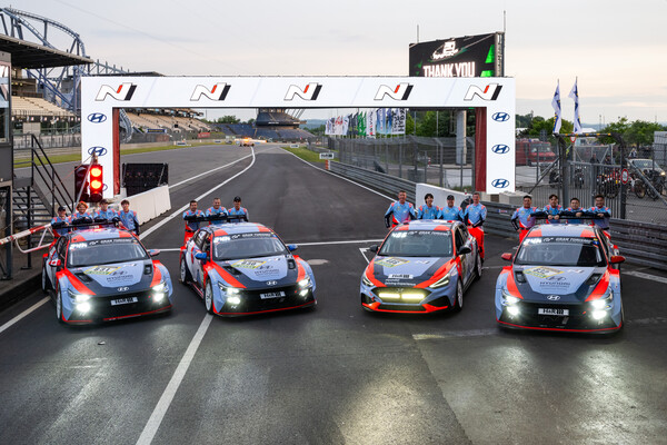 현대자동차, ‘뉘르부르크링 24시 내구레이스’ 9년 연속 완주 성공. /현대자동차 제공