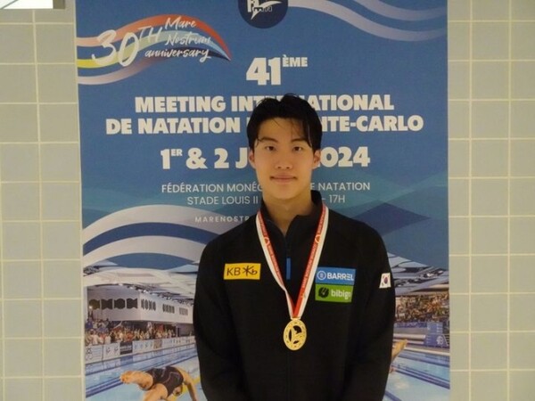 황선우. /대한수영연맹 제공