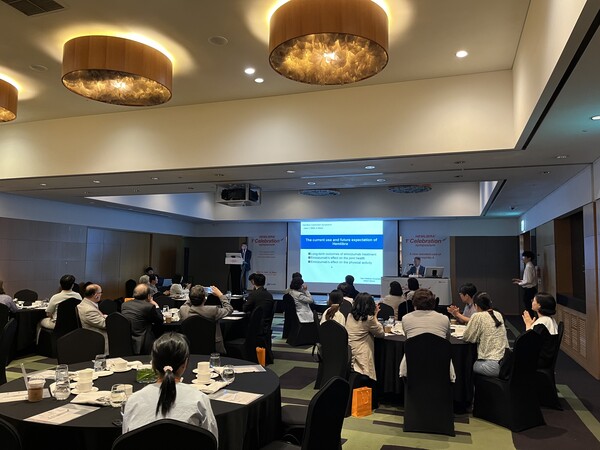 혈우병 치료제 ‘헴리브라’ 건강보험 확대 1주년 기념 심포지엄. /JW중외제약 제공