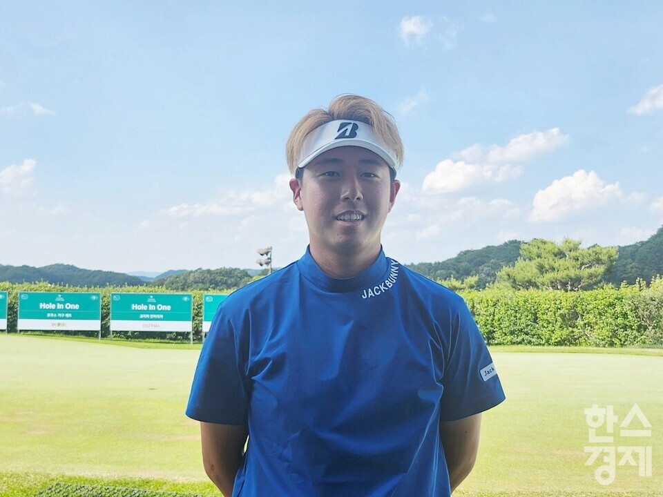 한국계 일본인 골퍼 히라모토 세중. /박종민 기자
