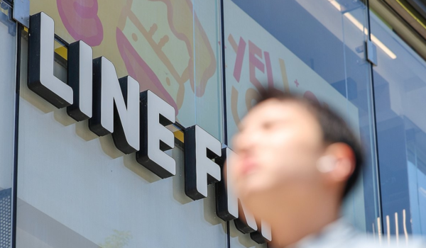 5월 14일 오후 서울 서초구 라인프렌즈 강남 플래그십스토어의 모습./ 연합뉴스 제공