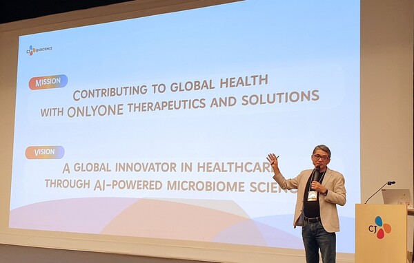 천종식 CJ바이오사이언스 대표. /CJ바이오사이언스 제공