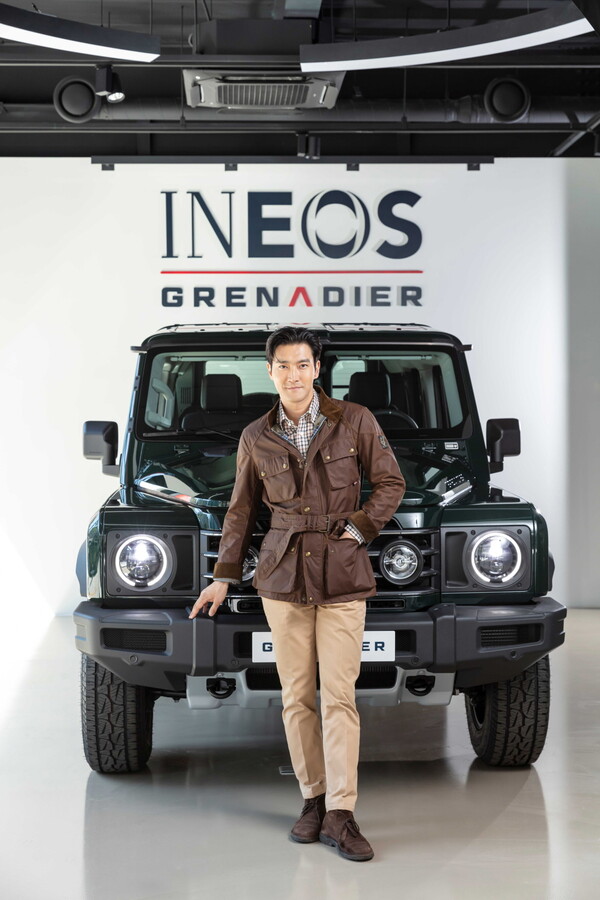 이네오스 그레나디어 브랜드 홍보대사 슈퍼주니어 최시원. /차봇모터스 제공