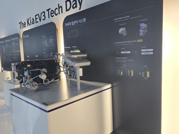 기아가 15일 서울 광진구에 위치한 파이팩토리에서 ‘더 기아 EV3 테크 데이’를 열고 EV3에 적용된 최첨단 기술을 소개했다. /박시하 기자
