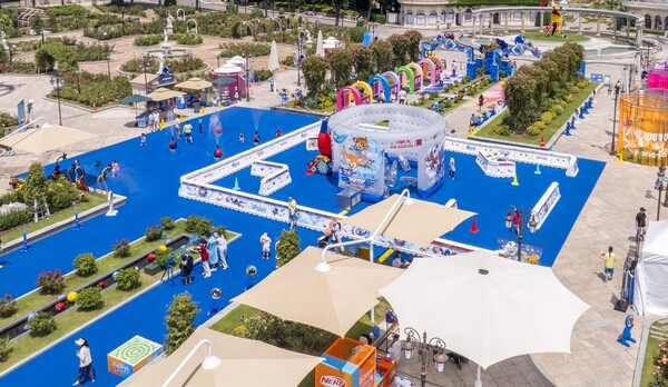 에버랜드 대형 물 놀이장 '워터 플레이그라운드'. /에버랜드 제공