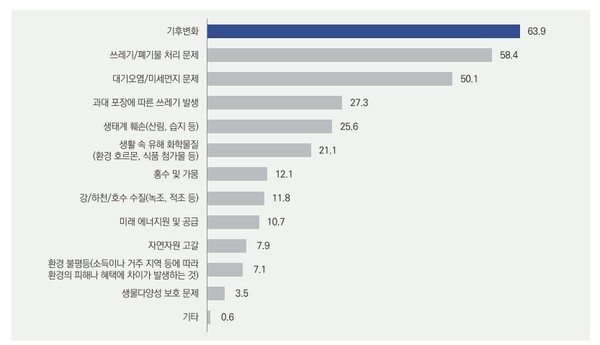 한국이 직면한 가장 중요한 환경문제 / 한국환경연구원