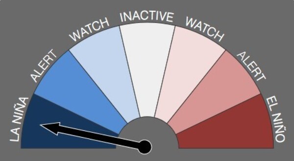 8~10월 사이에 라니냐가 발생할 가능성이 70%라는 전망이 제기됐다. 이로 인해 주요 농작물 피해가 더 심각해질 수 있다는 관측도 나온다. / 사진=연합뉴스