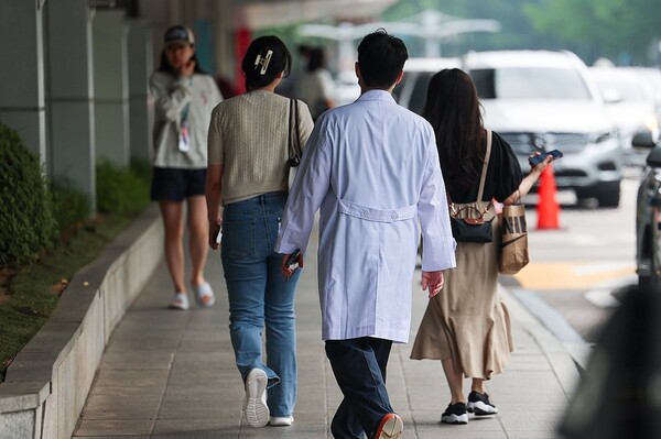 서울 시내 한 대학병원의 전경./ 연합뉴스 제공