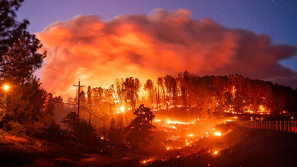 올해에만 미국 내에서 발생한 화재건수가 3만건에 달하는 것으로 나타났다. 사진은 지난달 27일 캐나다 서부 재스퍼시에서 발생한 산불. / 사진=연합뉴스. 