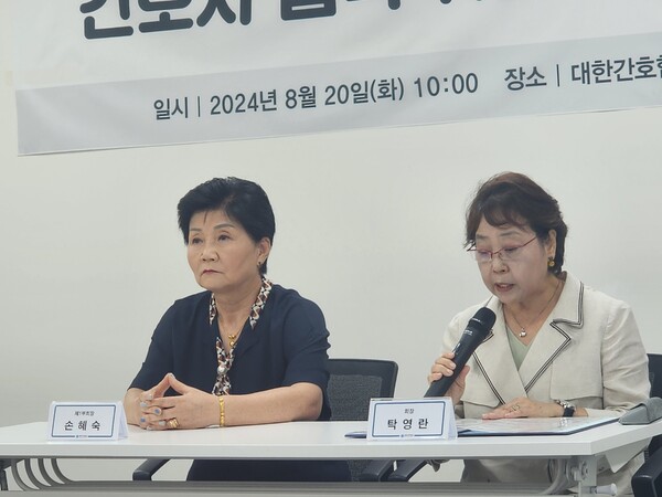 탁영란 대한간호협회 회장./이소영 기자