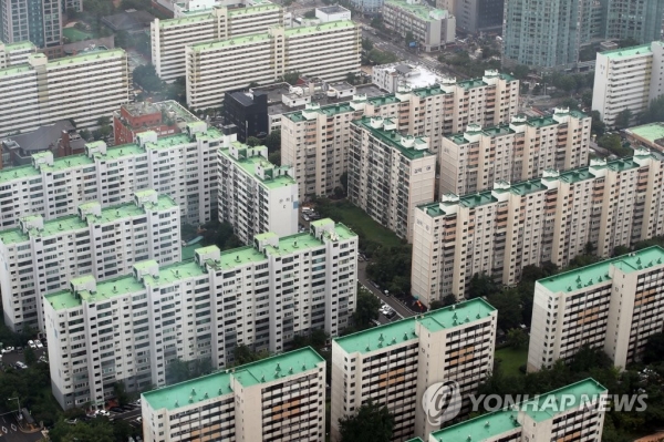 서울 영등포구 여의도 일대 구축 아파트 단지 /연합뉴스