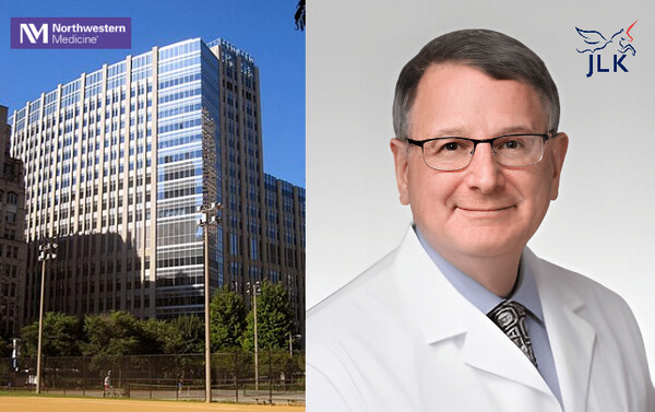제이엘케이는 노스웨스턴 의과대학 필립 고렐릭(Philip B Gorelick) 교수진과 계약을 체결했다./제이엘케이 제공