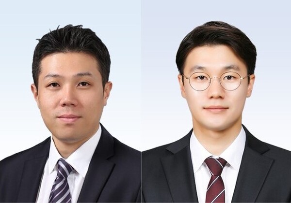 성기혁 분당서울대병원 정형외과 교수(좌), 오승탁 전공의(우)./분당서울대병원 제공