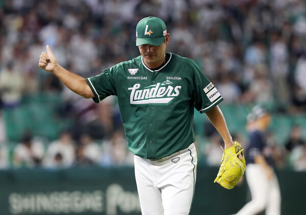 프로야구 SSG 랜더스 노경은. /SSG 랜더스 제공