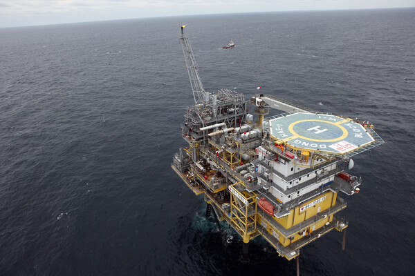    동해가스전 전경. / 사진=한국석유공사.