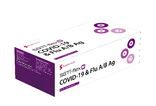 SGTi-flexM COVID-19 & Flu A/B Ag./수젠텍 제공
