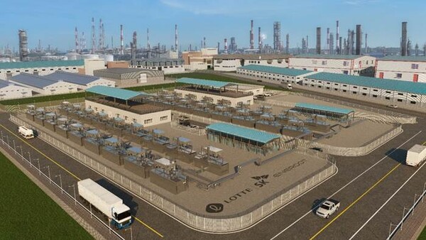 태화하이드로젠파워 1호, 2호 조감도 / 롯데SK에너루트