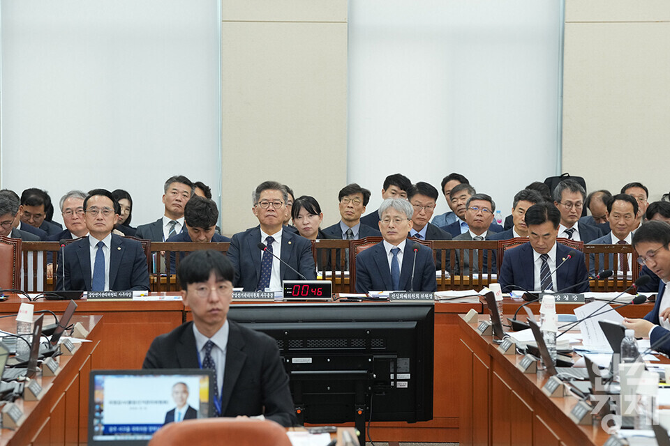 10일 서울 여의도 국회에서 행정안전위원회의 중앙선거관리위원회, 소방청 등 4개 기관에 대한 국정감사가 열리고 있다. /최대성 기자 dpdaesung@sporbiz.co.kr 2024.10.10.