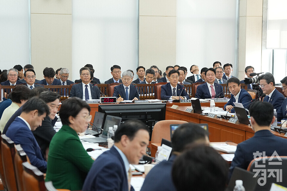 10일 서울 여의도 국회에서 행정안전위원회의 중앙선거관리위원회, 소방청 등 4개 기관에 대한 국정감사가 열리고 있다. /최대성 기자 dpdaesung@sporbiz.co.kr 2024.10.10.