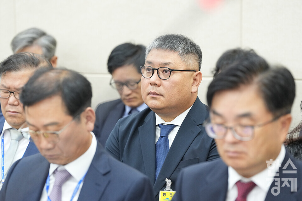 10일 서울 여의도 국회에서 보건복지위원회의 보건복지부, 질병관리청에 대한 국정감사가 열리고 있다. 조민수 코스트코 코리아 대표가 참석하고 있다 /최대성 기자 dpdaesung@sporbiz.co.kr 2024.10.10.