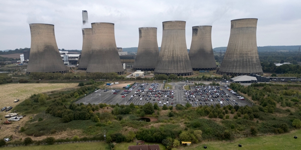 영국의 마지막 석탄화력발전소였던 '래트클리프 온 소어'. / 사진=연합뉴스.