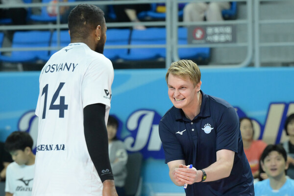 토미 틸리카이넨 대한항공 감독. /KOVO 제공