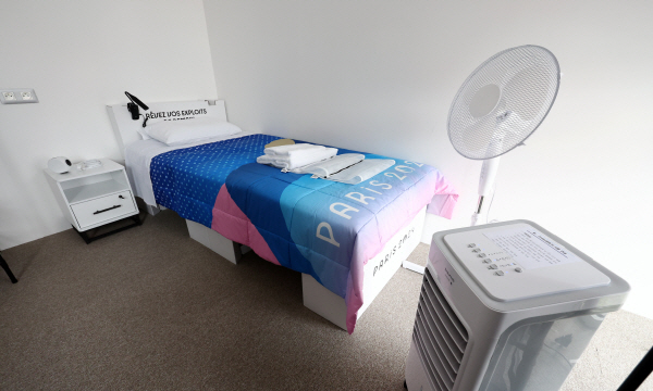 파리 생드니에 위치에 위치했던 2024 파리 올림픽 선수촌 내 한국 대표팀 숙소 모습. /연합뉴스