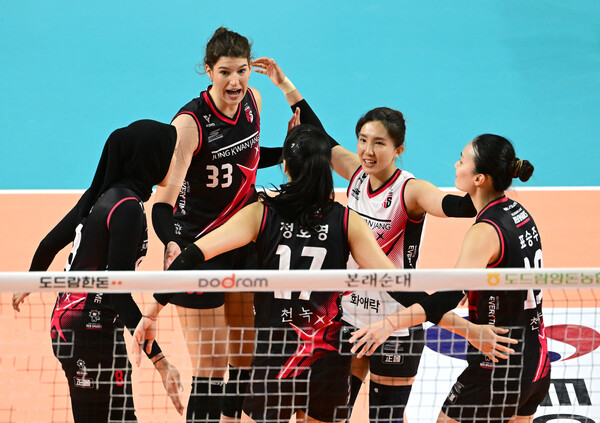 프로배구 V리그 여자부 정관장. /KOVO 제공