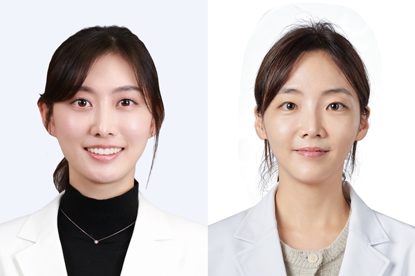 중앙대병원 홍지연(왼쪽)·박귀영 교수팀. /중앙대병원 제공