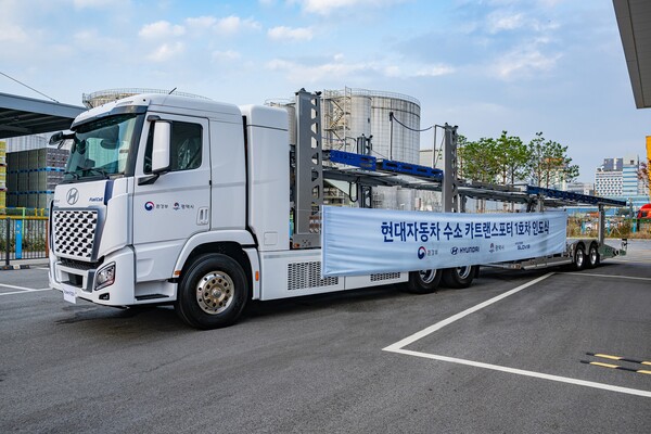 엑시언트 수소전기트럭 카트랜스포터/ 현대자동차