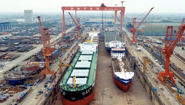 양쯔장 조선소 전경 / 양쯔장조선소 제공