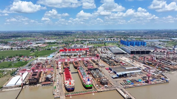 난통샹유조선소 전경 / 난통상유조선소 제공