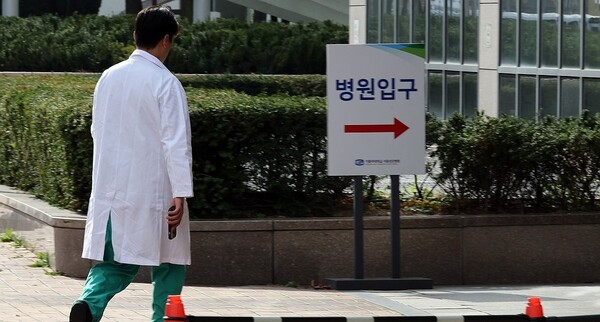 서울 시내 한 대학병원의 모습./연합뉴스 제공